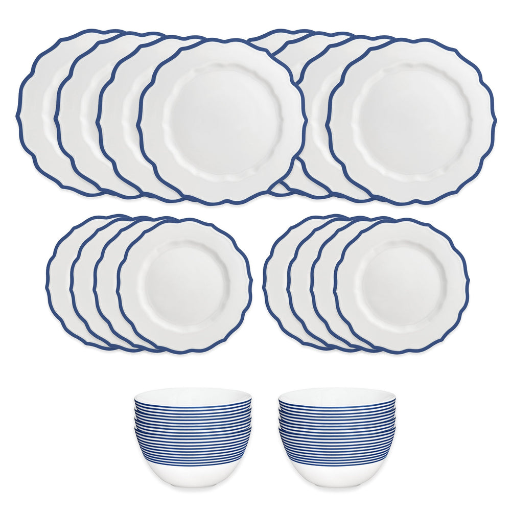 Stella Blue Table Set for 8