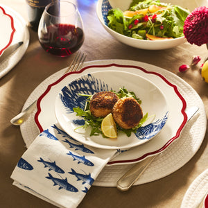 Spiky Fish Coupe Salad Plate thumbnail 3