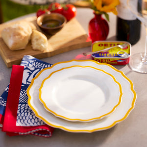 Stella Scalloped Marigold Salad Plate thumbnail 5