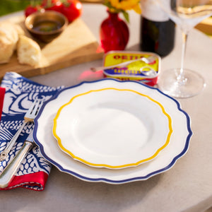 Stella Scalloped Marigold Salad Plate thumbnail 2