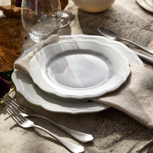 Stella Scalloped White Salad Plate thumbnail 4