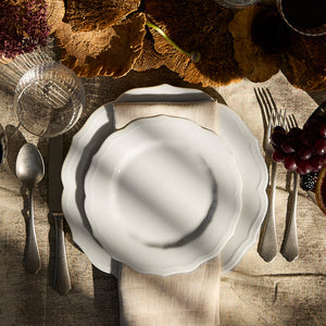 Stella Scalloped White Dinner Plate thumbnail 3