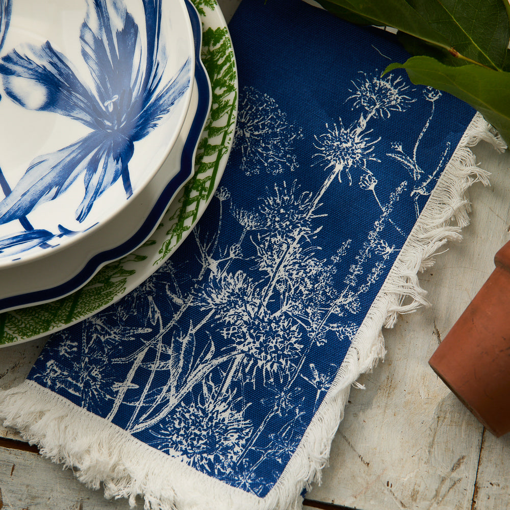Summer Blues Dinner Napkins image 2