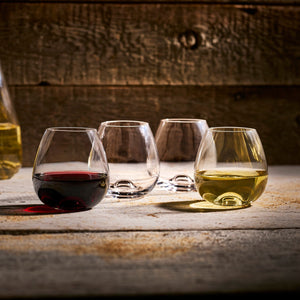 Tuesday Stemless Wine Glasses, Set of 4 thumbnail 2