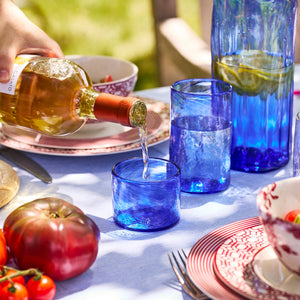 Viento Small Cobalt Tumblers, Set of 6 thumbnail 2