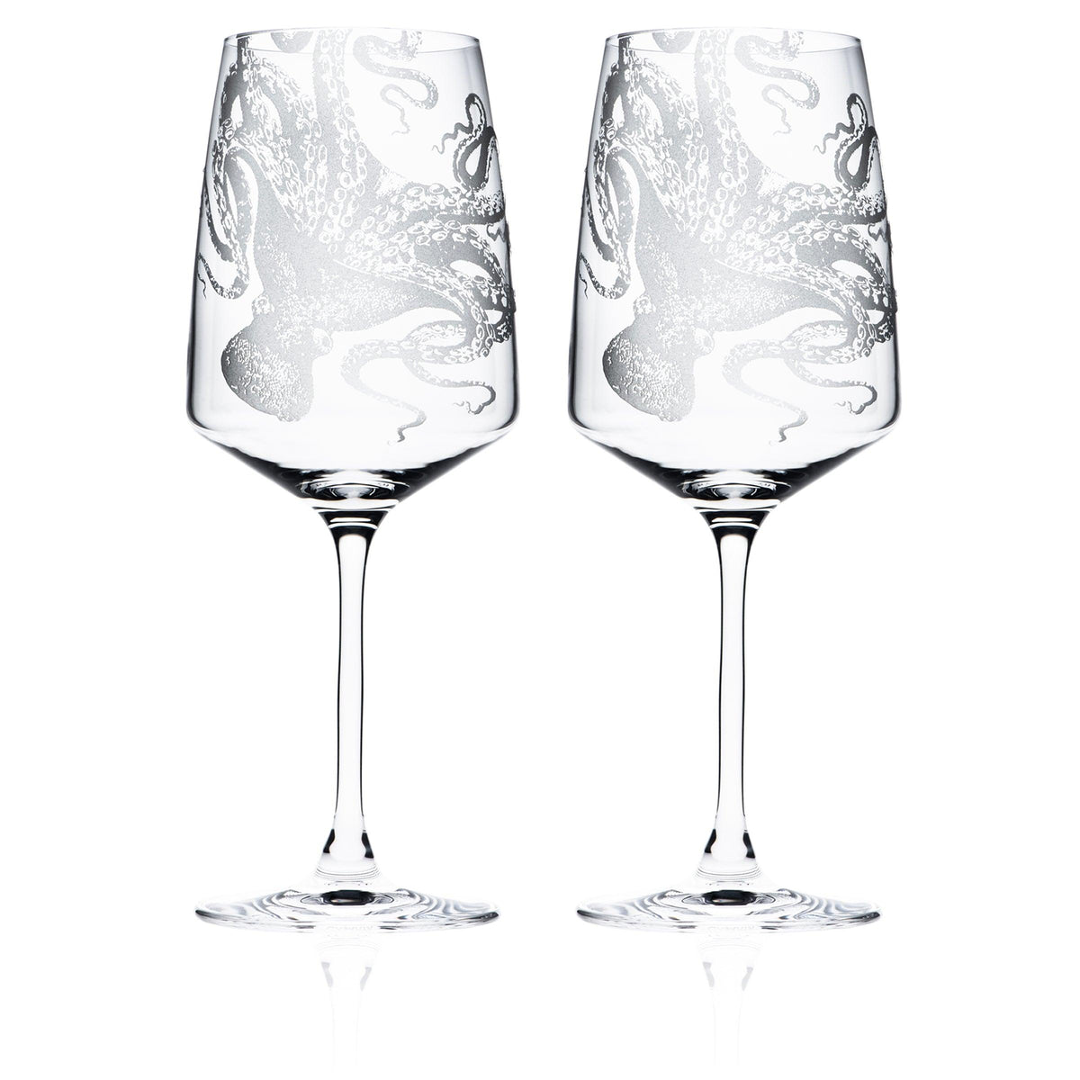 Lucy Red Wine Glasses Set/2 - Caskata