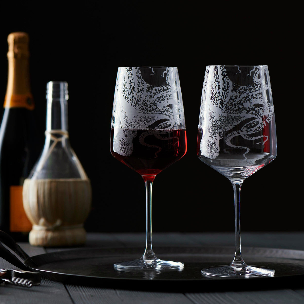 Lucy Red Wine Glasses Set/2 - Caskata