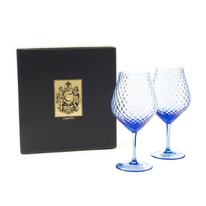 Phoebe Cobalt Universal Wine Glasses thumbnail 3